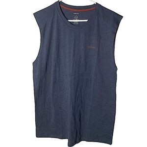 Desplato Mens Size XL Sleeveless T-shirt Pullover Athletic Workout Athleisure